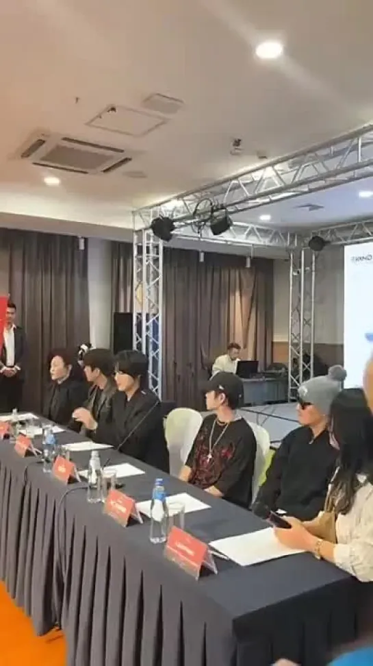 [2024/02/16] Press Conference in Ulaanbaatar Mongolia 🇲🇳 🎤 Пресс-конференция в Монголии  ©video Evandis Entertainment