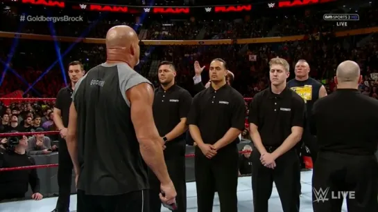 [RUS] 545TV: WWE / RAW / 04.11.2016 - Goldberg vs Brock Lesnar promo