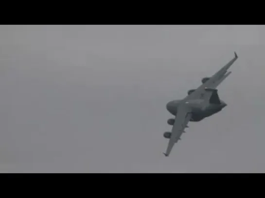 ✔ С-17 Globemaster III ушел свечкой вверх и разбился