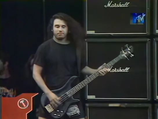 Slayer - "Dead Skin Mask" (Live in Donington, Monsters of Rock 1992), MTV Russia [HD]