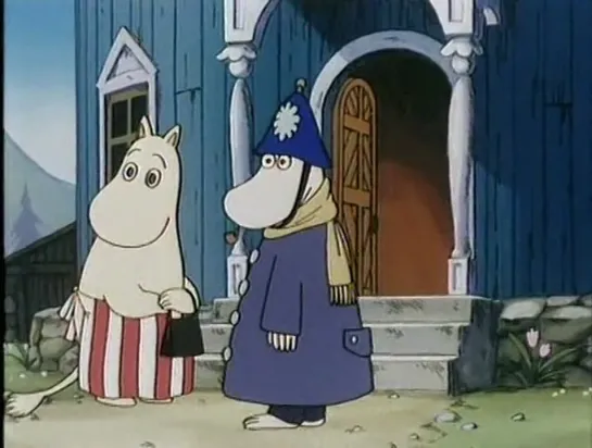 М/с "Муми-Тролли: Маленькие гостьи" / "Moomin" (1990 г.) Серия 6