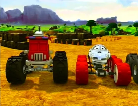 М/с "Метеор и крутые тачки. Бунтовщик" / "Bigfoot Presents: Meteor and the Mighty Monster Trucks" (2006 г.) 6+