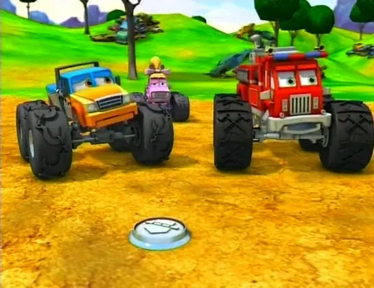 М/с "Метеор и крутые тачки. Неприятности" / "Bigfoot Presents: Meteor and the Mighty Monster Trucks" (2006 г.) 6+