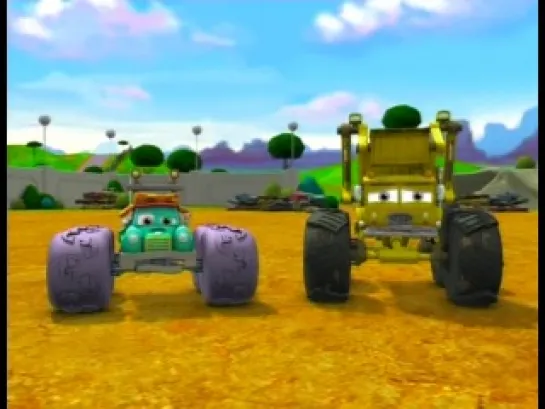 М/с "Метеор и крутые тачки. Метеор руководит" / "Bigfoot Presents: Meteor and the Mighty Monster Trucks" (2006 г.) 6+