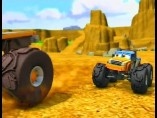 М/с "Метеор и крутые тачки. Семейный марафон" / "Bigfoot Presents: Meteor and the Mighty Monster Trucks" (2006 г.) 6+