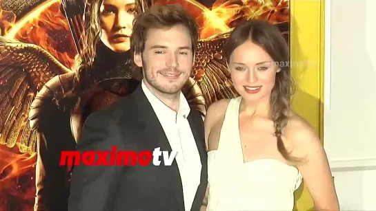 Sam Claflin & Laura Haddock | The Hunger Games MOCKINGJAY PART 1 Los Angeles Premiere