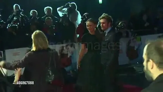 Sam Claflin and Laura Haddock at Love, Rosie premiere