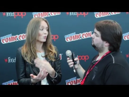 NYCC 2013: Laura Haddock on Da Vinci's Demons, Season 2