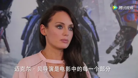 Laura Haddock talks Transformers: The Last Knight