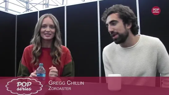 Da Vinci's Demons na NY Comic-Con 2014 (parte 3/4) - entrevistas com Laura Haddock e Gregg Chillin