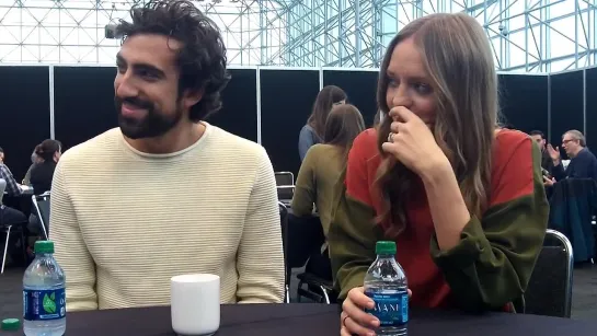 2014 NYCC Gregg Chillin & Laura Haddock