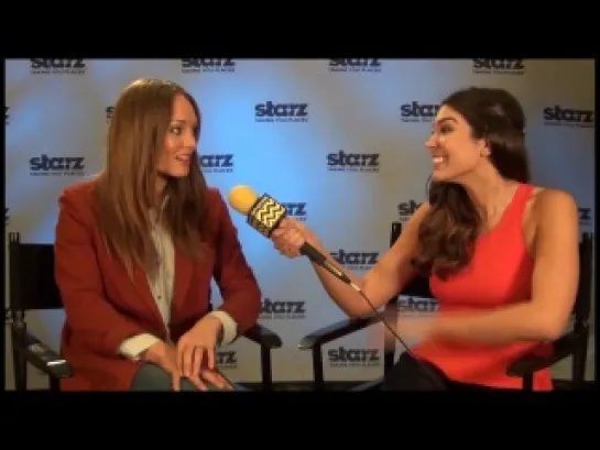 Laura Haddock from Starz's Da Vinci's Demons Interview with AfterBuzz TV's Cathy Kelley