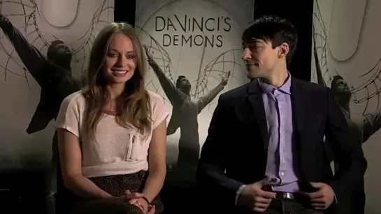 Couch TV: Blake Ritson & Laura Haddock talk about Da Vinci's Demons