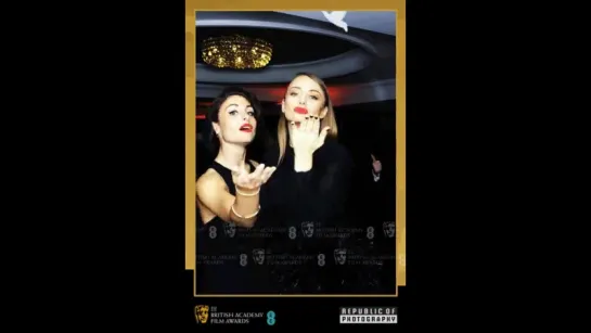 Kisses with @.LancomeUK and @.BAFTA  #EEBAFTAs @.patreekthegreek x