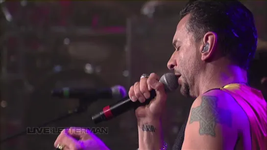 Depeche Mode - Enjoy The Silence (Live on Letterman)