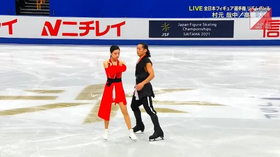 Kana Muramoto/Daisuke Takahashi - 2021 Japanese Nationals RD