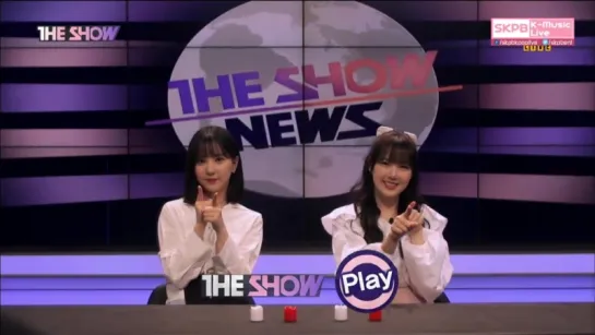 170808 Eunha & Yerin News @ The Show