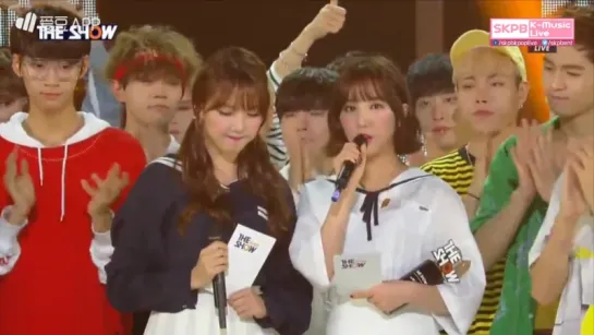 [Today Winner] 160906 VIXX (빅스) 1위 수상 Win (Goodbye MC Yerin 예린) @ 더쇼 The Show