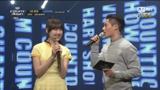 150205 Yerin (GFRIEND) @ M! Countdown MC CUT