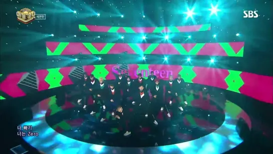 170101 《POWERFUL》 SEVENTEEN (세븐틴) - BOOMBOOM (붐붐) @인기가요 Inkigayo