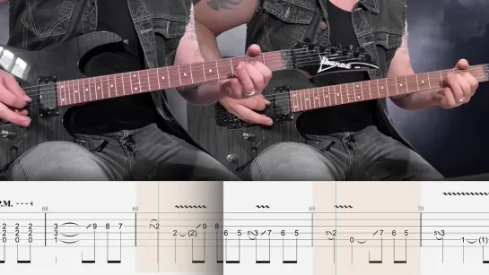 Sad But True Metallica Cover   Guitar Tab   Lesson   Tutorial