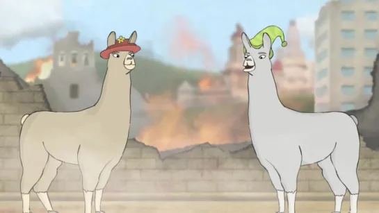 Llamas with hats | 3 серия