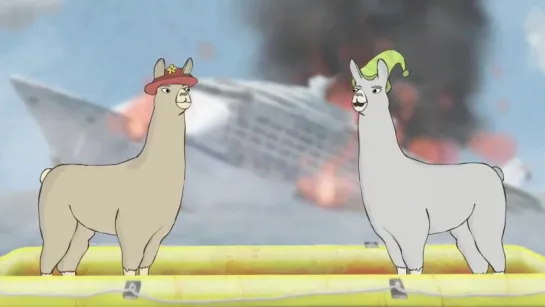 Llamas with hats | 2 серия