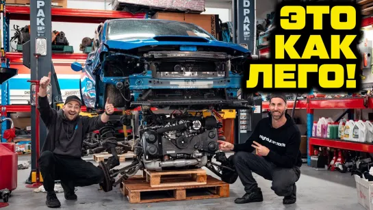 Первый в мире праворукий Subaru Levorg Sportswagon, свапнутый на EJ25 и меху от STI! [BMIRussian]