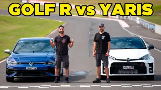 Volkswagen Golf R против Toyota GR Yaris. Ну, такого мы не ожидали [BMIRussian]