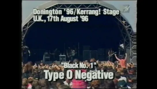 Type O Negative Interview @ Donington Monsters Of Rock 1996