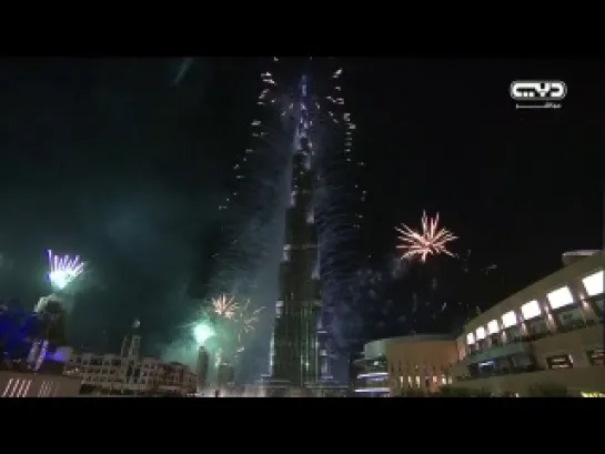 Dubai Fireworks 2014 - Happy New Year 2014