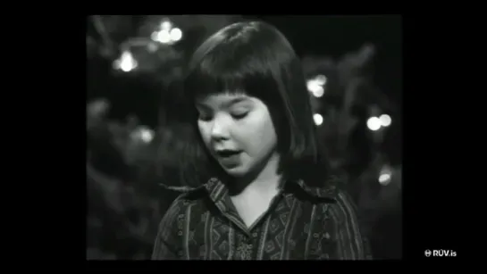 11 y.o. Bjork reading the nativity story on Icelandic TV