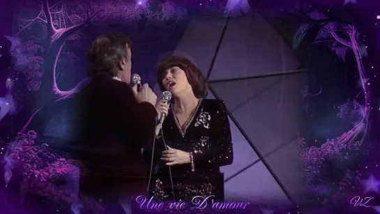 Mireille Mathieu et Charles Aznavour  Une vie Damour HDR 2023