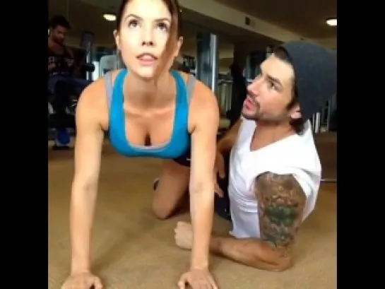 Annoying gym guy| Amanda Cerny