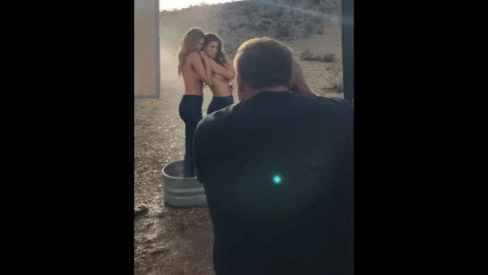 BTS Of Guess Campaign | Amanda Cerny