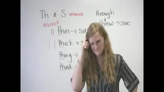 engVid.com BEnglish Pronunciation - Th & S