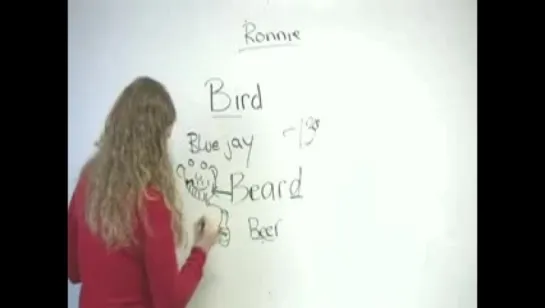 engVid.com Pronunciation - Words starting with B bird beard bear bare...