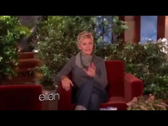 Все Сумеречные актеры на шоу Ellen. Рассвет 1. (русс. суб)