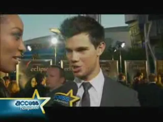 Taylor Lautner At The Eclipse Premiere - Access Hollywood