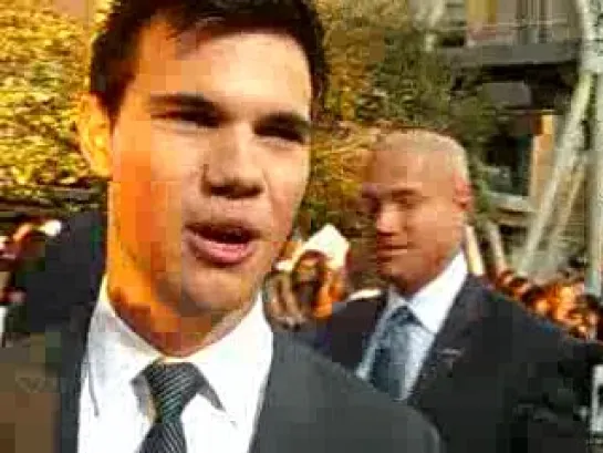 Taylor Lautner at Eclipse premiere