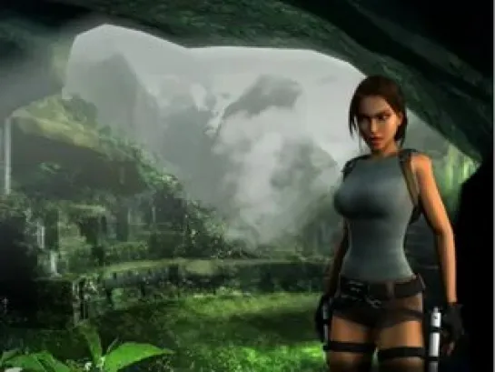 Lara Croft Animation with Sound