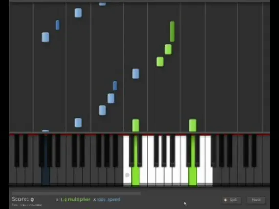 Как сыграть на пианино TRI Theme