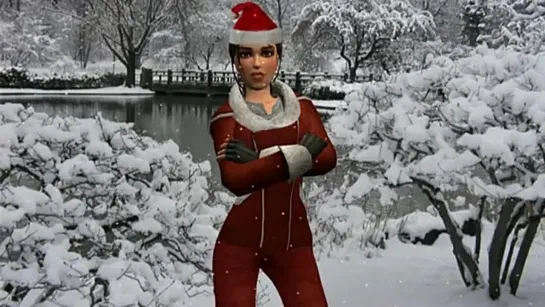 Christmas time with Lara Croft