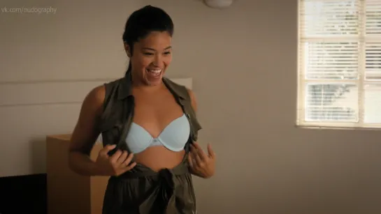 Джина Родригес (Gina Rodriguez) в сериале "Девственница Джейн" (Jane the Virgin, 2019) s05e02 Голая? Бельё! HD 1080p