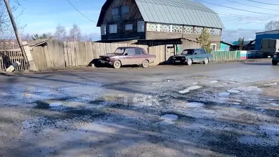 Проблемы с дорогами в Мотыгинском районе