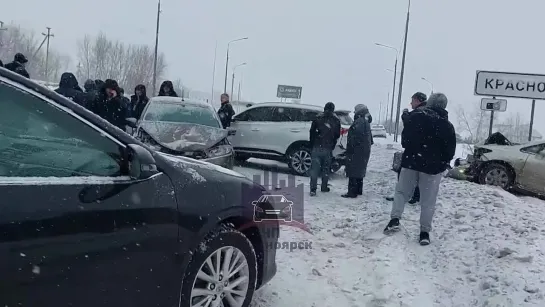 Массовое ДТП на Северном шоссе