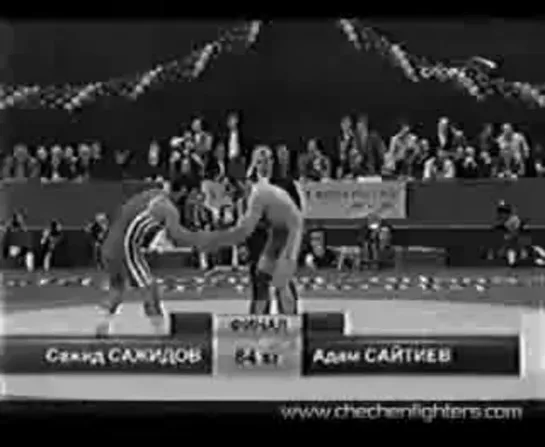 Сайтиев vs Сажидов. ЧР -2004 г.Санкт -Петербург