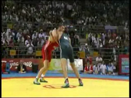 Olympic Games 2008 Tigiyev Taimuraz KAZ vs Muradov Shirvani RUS 96kg Final 1-2