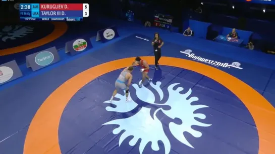 Dauren KURUGLIEV (RUS) vs. David Morris TAYLOR III (USA)