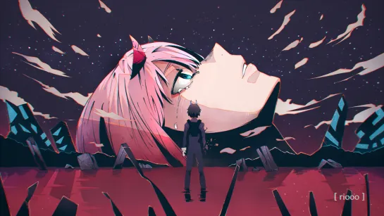 Neon Genesis Evangelion Opening But Its Darling in the Franxx